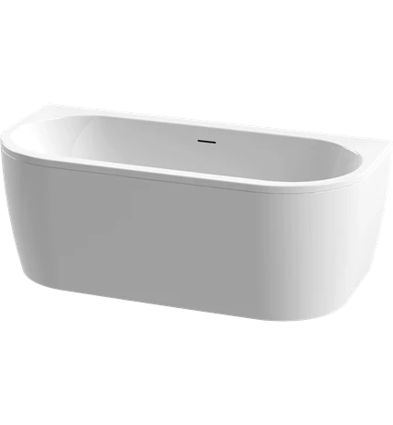 KADA 180x80 SLIM WALL  SLOT, BIJELA