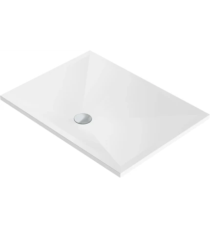 KADA TUŠ 90x80X3,5cm, OTVOR SIFONA fi90, FLAT