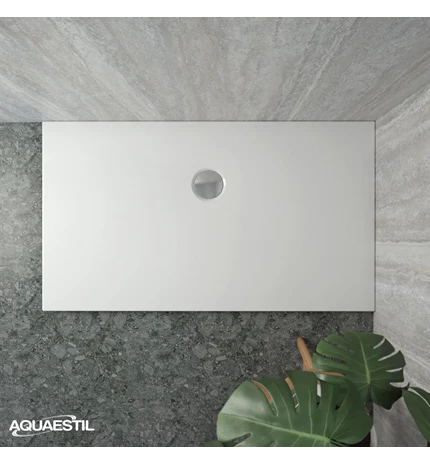 KADA TUŠ 90x80x3,5cm, OTVOR SIFONA fi90, TEMPO