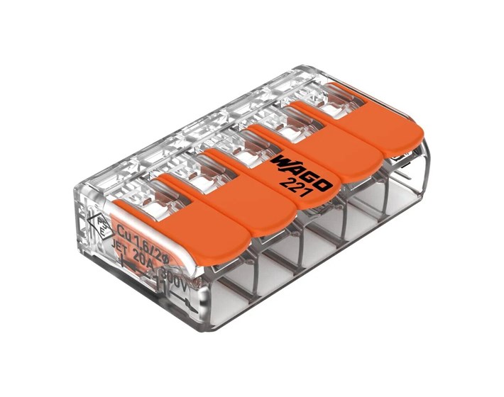 STEZALJKA WAGO S POLUGOM 5x4 0,14-4 mm P-P/F (25)