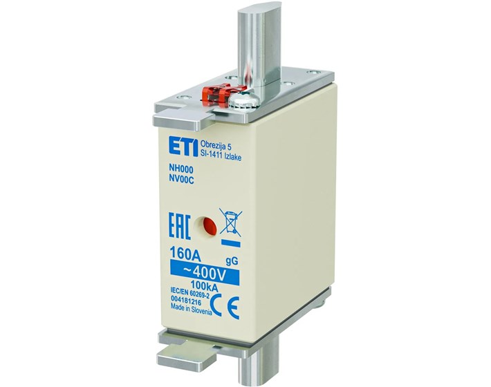 PATRONA NH000 gG 160A/400V  (3/120)