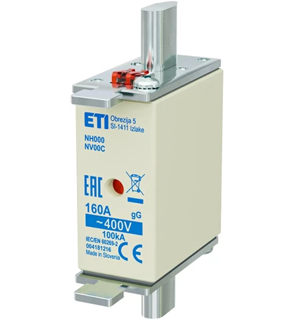 PATRONA NH000 gG 160A/400V  (3/120)