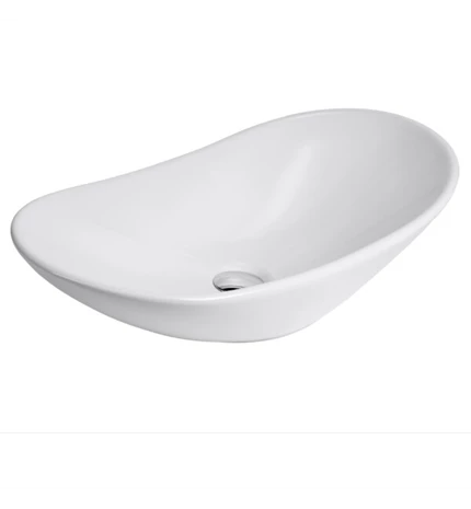 UMIVAONIK NADGRADNI BIJELI 615x360x155mm OVALNI MINOTTI