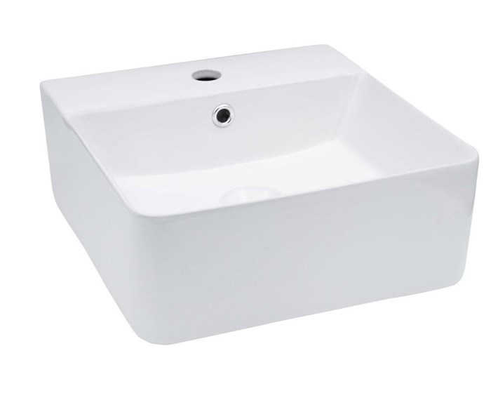 UMIVAONIK NADGRADNI BIJELI 400x425x155mm ČETVRTASTI S OTVOROM ZA SLAVINU MINOTTI