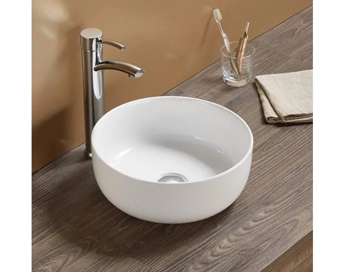 UMIVAONIK NADGRADNI BIJELI fi 358x137mm OKRUGLI MINOTTI
