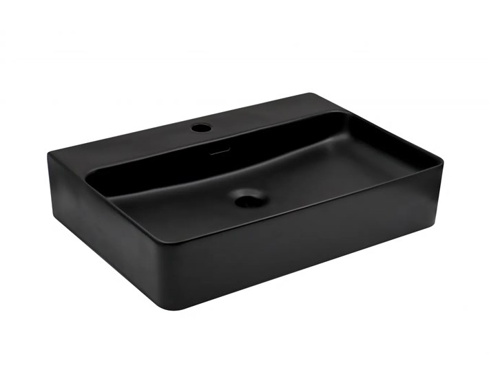 UMIVAONIK NADGRADNI CRNI MAT fi 525x420x155 mm S OTVOROM ZA SLAVINU MINOTTI