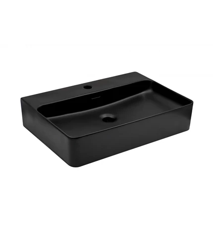 UMIVAONIK NADGRADNI CRNI MAT fi 525x420x155 mm S OTVOROM ZA SLAVINU MINOTTI