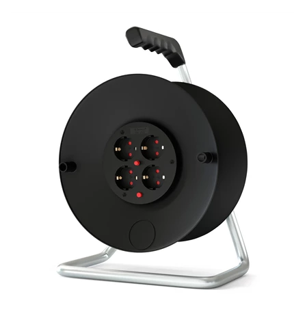 MOTALICA KABELSKA PRAZNA NA PVC BUBNJU 280 mm, MONOFAZNA, 16 A,230 V,3500 W,IP20
