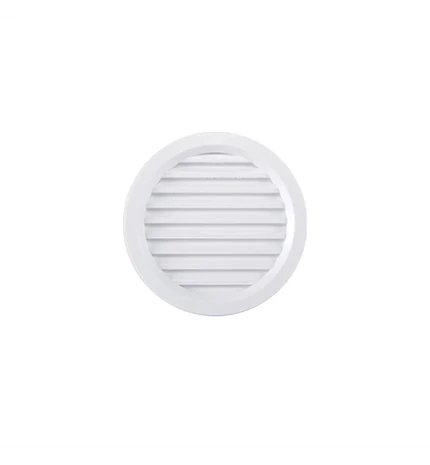 ODZRAČNIK PVC fi 162/140 mm SA MREŽICOM I NASTAVKOM BIJELI