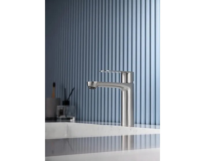 SLAVINA ZA UMIVAONIK INTER CERAMIC MARSILIYA SS304 MAT SREBRNA