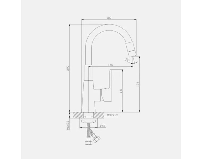 SLAVINA ZA UMIVAONIK INTER CERAMIC ALISADO ZINC/MJED GUN GREY