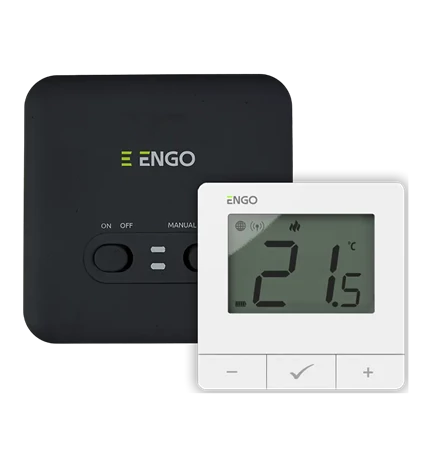 TERMOSTAT ENGO E20i-W, Wi-Fi BATERIJA, BIJELI, PRIJEMNIK 230V AC 50Hz 932312648