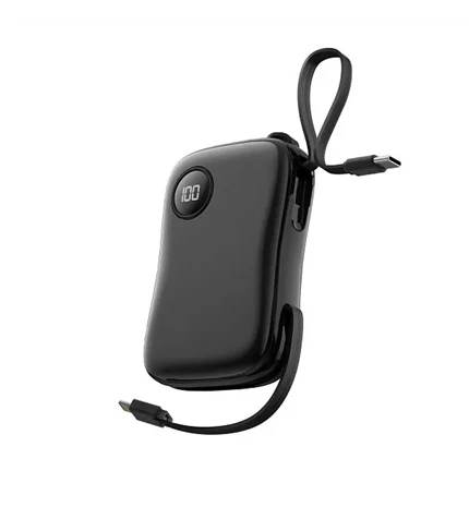 POWER BANK MAXMOBILE BEŽIČNI MAGSAFE C1020W 10000mAh 20W PD USB-C CRNI