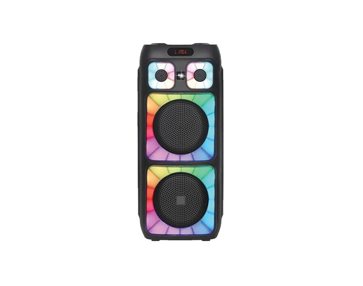 ZVUČNIK NDR-088 (FM/USB/TF/BT/TWS) 2 X 8" KARAOKE S BEŽIČNIM MIKROFONOM