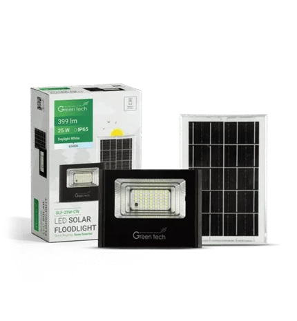 REFLEKTOR LED SOLARNI GREEN TECH 25W, 6500K, IP65