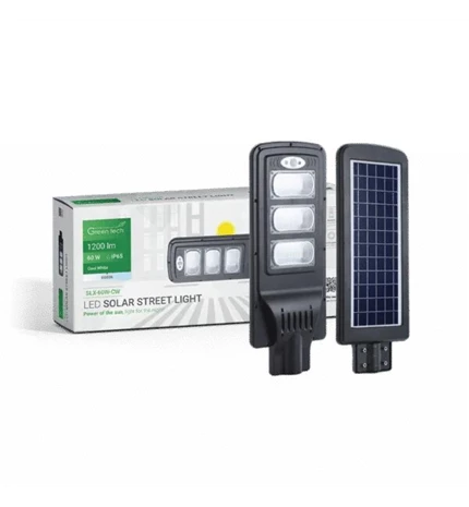 SVJETILJKA LED ZIDNA GREEN TECH 60W, 6000K, IP65, SOLAR