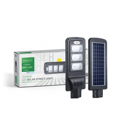 SVJETILJKA LED ZIDNA GREEN TECH 60W, 6000K, IP65, SOLAR