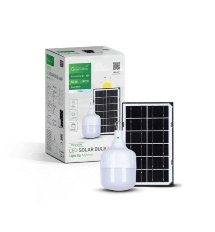 SVJETILJKA LED SOLARNA GREEN TECH, 50W, 7000K, IP20, DIMABILNA