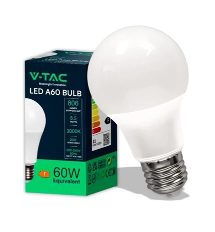 ŽARULJA LED 8,5W E27 A60 3000K