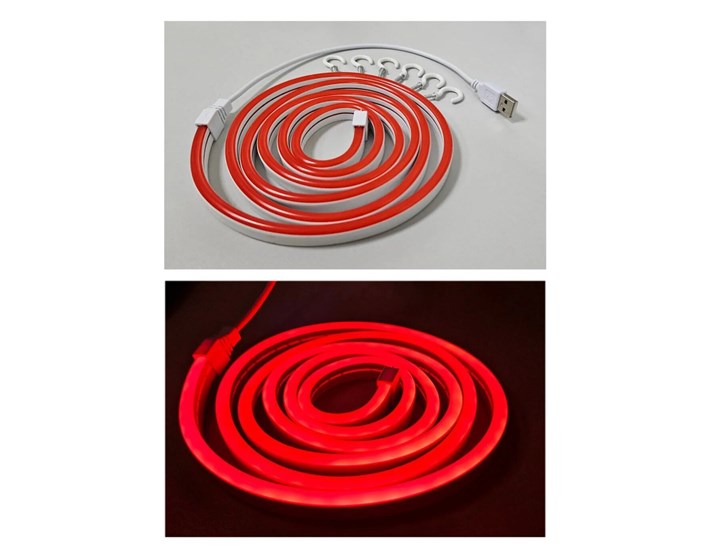 TRAKA LED NEON FLEX USB 1.8m CRVENA