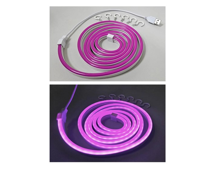 TRAKA LED NEON FLEX USB 1.8m LJUBIČASTA