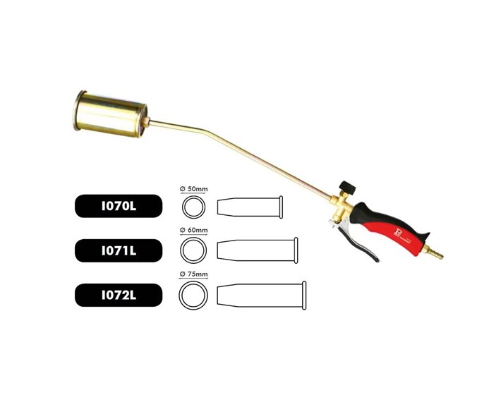 PLAMENIK PLINSKI 76 mm 70cm S REGULACIJOM