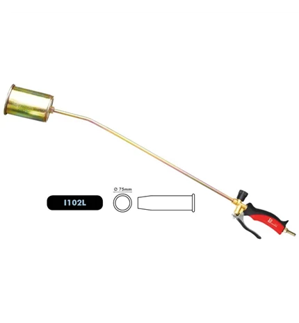 PLAMENIK PLINSKI 76 mm  100cm S REGULACIJOM
