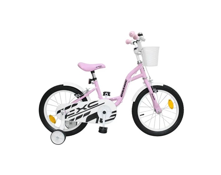 BICIKL 16" DINAMIC ŽENSKI BIJELO PINK