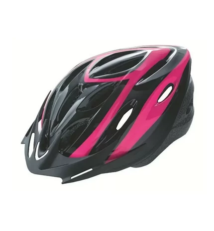 KACIGA BICIKLISTIČKA BTA-RIDER V54-58 CRNO RUŽIČASTA