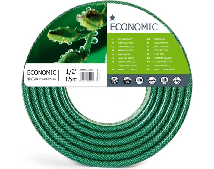 CRIJEVO ZA ZALJEVANJE 1/2"-15M ECONOMIC