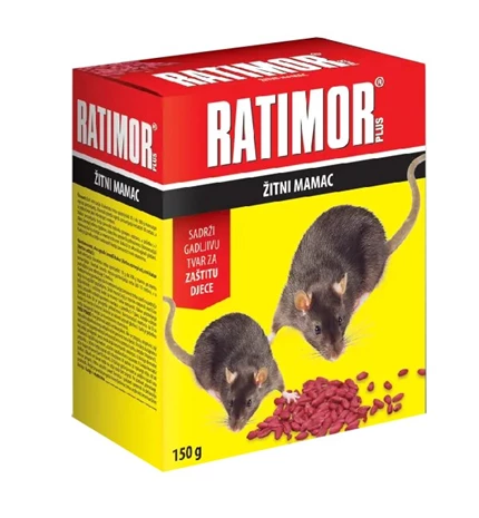 RODENTICID RATIMOR ŽITNI MAMAC 150G