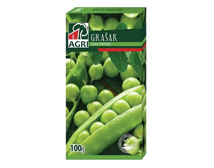 SJEME GRAŠAK NISKI ČUDO AMERIKE 100 GR