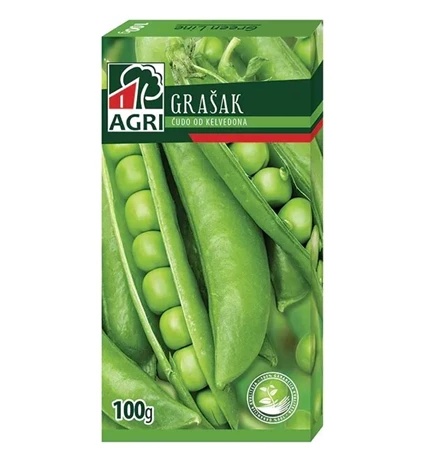 SJEME GRAŠAK NISKI ČUDO OD KELVEDONA 100 GR