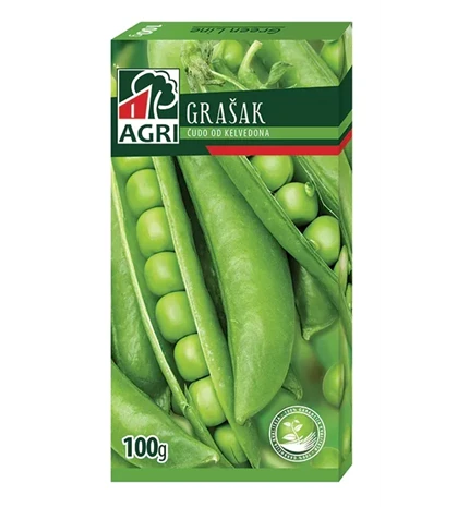 SJEME GRAŠAK NISKI ČUDO OD KELVEDONA 100 GR
