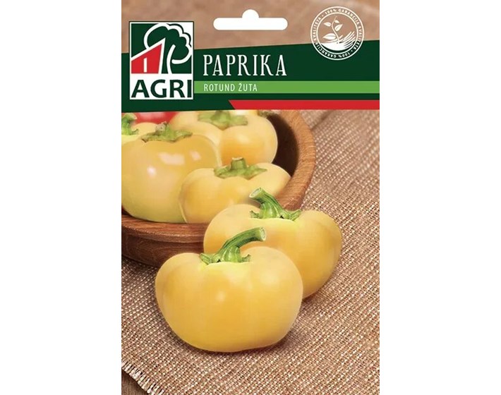 SJEME  PAPRIKA ROTUND ŽUTA