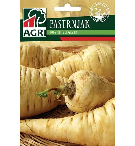 SJEME  PASTRNJAK DUGI BIJELI GLATKI
