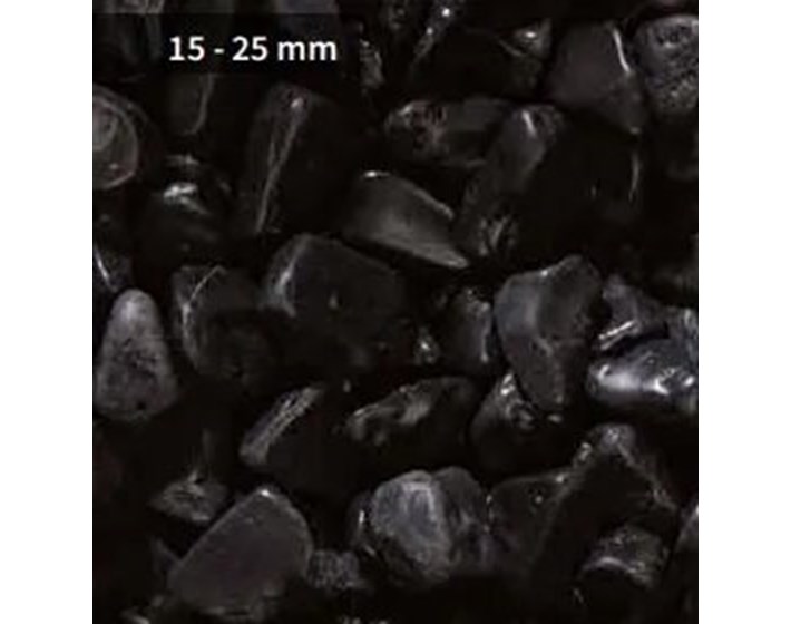 KAMEN ŠLJUNAK CRNI 15-25 NERO EBANO 20KG