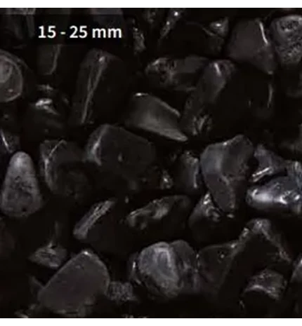 KAMEN ŠLJUNAK CRNI 15-25 NERO EBANO 20KG