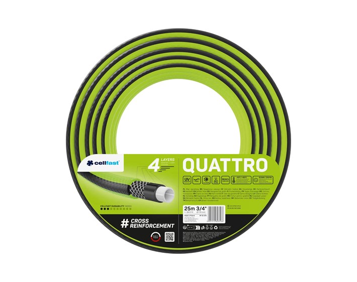 CRIJEVO ZA ZALJEVANJE QUATRO 3/4"-25 m