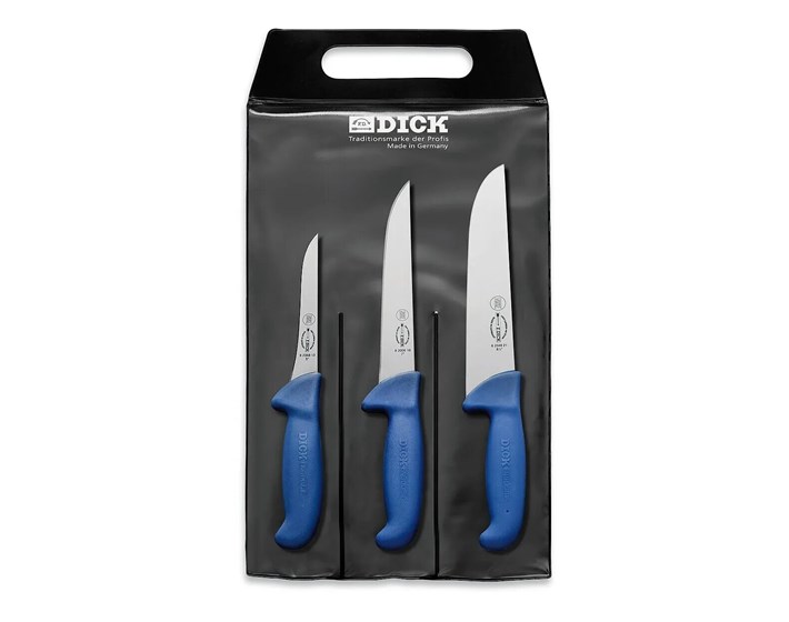 NOŽ DICK SET 3/1 ERGOGRIP PLAVI