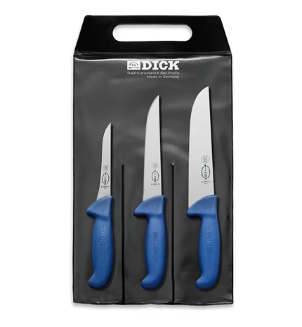 NOŽ DICK SET 3/1 ERGOGRIP PLAVI