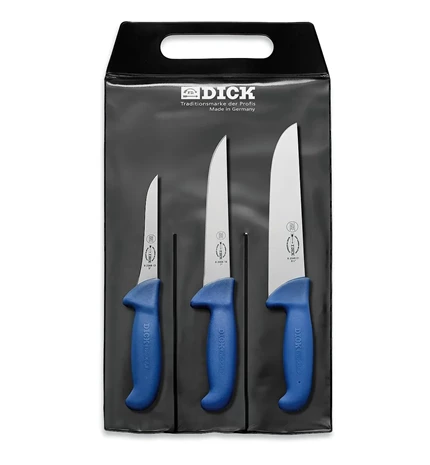 NOŽ DICK SET 3/1 ERGOGRIP PLAVI