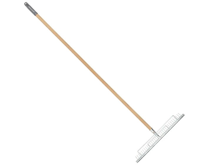 GRABLJE ZA TRAVU 60cm POCINČANE S RUČKOM OD 160cm