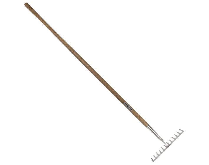 GRABLJE VRTNE INOX 12 ZUBA S DRŽALOM