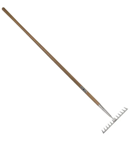 GRABLJE VRTNE INOX 12 ZUBA S DRŽALOM