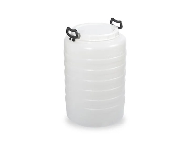 BAČVA PVC 60lit BIJELA S NAVOJEM