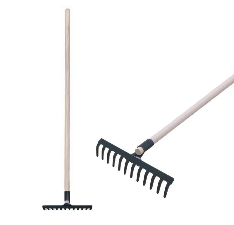 GRABLJE VRTNE 12 ZUBACA SA DRVENOM DRŠKOM 160cm