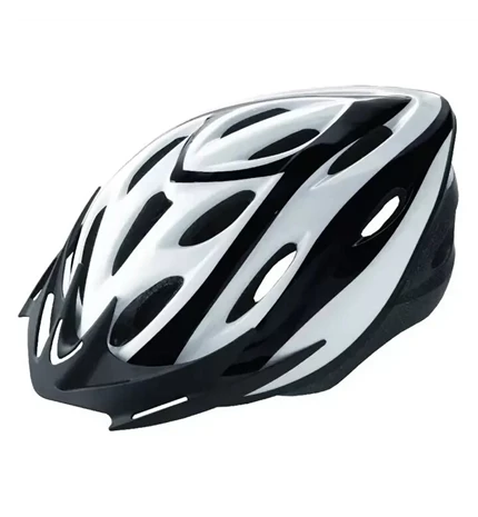 KACIGA BICIKLISTIČKA BTA-RIDER/58-61cm/BIJELO CRNA,REGULACIJA