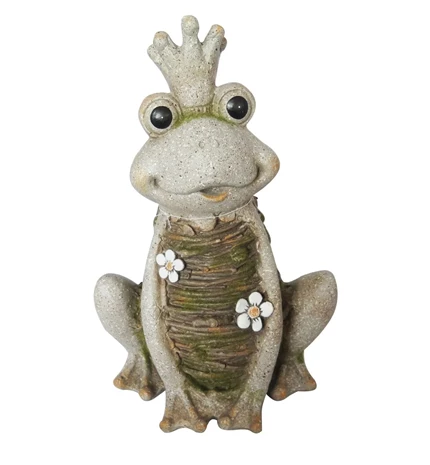 DEKORACIJA VRTNA ŽABA 43CM GECCO