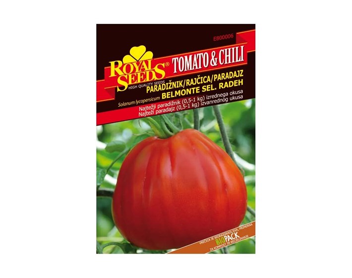 SJEME RAJČICA BELMONTE SEL RADEH ROYAL TOMATO&CHILI LINE 06